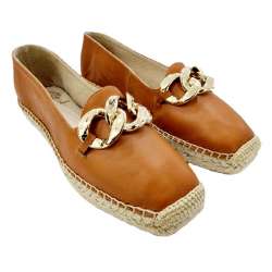 CAMPING LEATHER CHAIN MOCCASIN