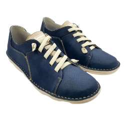 ON FOOT SPORT SHOES WITH ELASTIC LACES MARINO