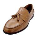 MEN'S LEATHER DRESS TASSELS MOCCASIN