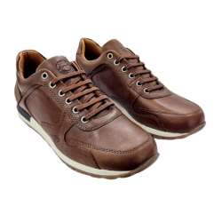 KANGAROOS LEATHER SNEAKERS WITH REMOVABLE LEATHER INSOLE