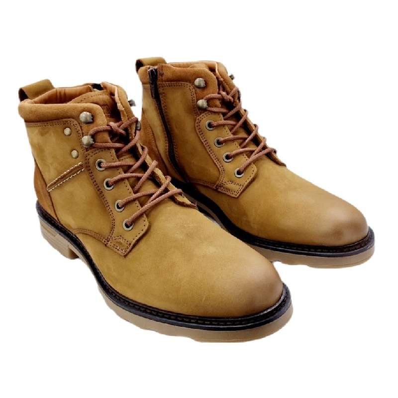 MILITARY ANKLE BOOT NOBUCK BEIG