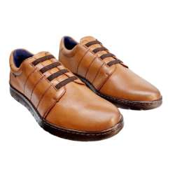 ULTRA COMFORT BLUCHER SHOES WITH ELASTIC LACES