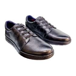 ULTRA COMFORT BLUCHER SHOES WITH ELASTIC LACES