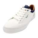 ZAPATILLAS HOMBRE PEPE JEANS CASUAL KENTON COURT BLANCO BLANCO