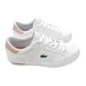 ZAPATILLAS LACOSTE POWERCOURT 0721 BLANCO ROSA BLANCO