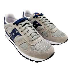SAUCONY SHADOW GRAY AND NAVY MEN'S SHOES