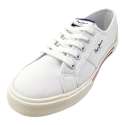 WOMEN PEPE JEANS WHITE CANVAS SNEAKERS