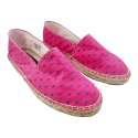 ZAPATO CAMPING TEJIDO HOMBRE SUELA YUTE ROSA