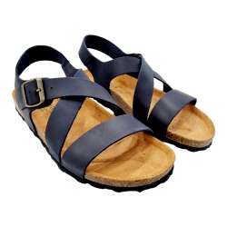SANDALIA BIO SERRAJE HOMBRE MULTICRUCE NEGRO