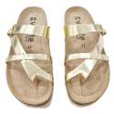 SANDALIAS BIO ESCLAVA MUJER PLATINO
