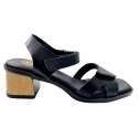 WOMEN'S SQUARE HEEL SANDAL WITHOUT BUCKLES