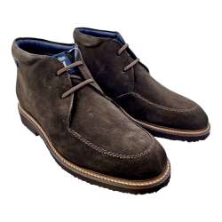 MEN'S CALLAGHAN COMFORT BROWN LACE-UP ANKLE BOOT
