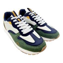 GREEN KAPPA THICK SOLE SNEAKERS FOR MEN