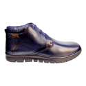 MAN LACE-UP ANKLE BOOT COMFORT NAVY BAERCHI