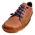 BLUCHER SHOES WITH ELASTIC LACES ONFOOT MAN
