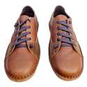 BLUCHER SHOES WITH ELASTIC LACES ONFOOT MAN