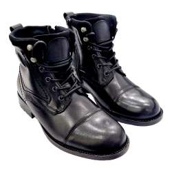 MEN'S MILITARY STYLE BOOTS WITH TOE