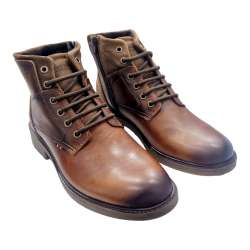 MEN'S MILITARY BOOT WITH NAUTICAL SOLE