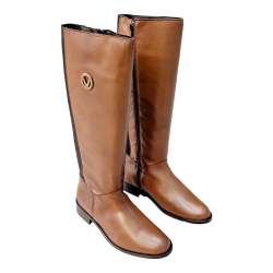 WOMEN'S HIGH BOOT WITH BACK ELASTIC