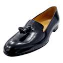 ZAPATO VESTIR HOMBRE MOCASÍN LISO BORLAS FLORENTIC NEGRO