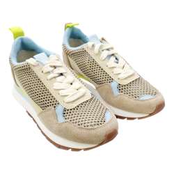 GIOSEPPO WOMEN'S SNEAKERS COMBINED LEATHER AND MESH