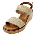 SANDALIAS MUJER CUNA TIRAS YUTE NATURAL