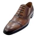 ZAPATOS VESTIR HOMBRE BLUCHER OXFORD CUERO