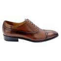 ZAPATOS VESTIR HOMBRE BLUCHER OXFORD CUERO