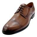 ZAPATOS DE VESTIR HOMBRE BLUCHER CON PUNTERA CUERO