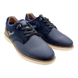 MUSTANG LIGHT BLUCHER MEN'S SHOES WITH ELASTIC LACES