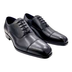 MEN'S DRESS SHOES WITH LEATHER TOE