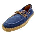 ZAPATOS MOCASÍN HOMBRE SUELA YUTE CORDÓN NÁUTICO JEANS JEANS