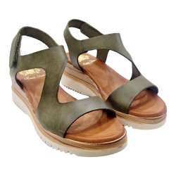 WOMEN'S Z-FORM WEDGE SANDAL WITHOUT BUCKLES