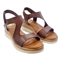 WOMEN'S Z-FORM WEDGE SANDAL WITHOUT BUCKLES