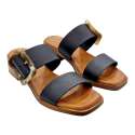 LOW HEEL SANDAL WITH DOUBLE PADEL UNDERSTRETCH