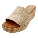 JUTE CLOG WEDGE SANDAL