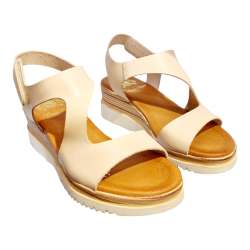 WOMEN'S Z-FORM WEDGE SANDAL WITHOUT BUCKLES