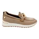 MOCCASIN WITH CHAIN DECORATION XTI BEIGE WOMEN