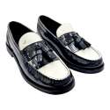 MOCASINES MUJER MARTINELLI FLECOS NEGRO