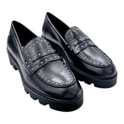 MOCASINES MUJER MARTINELLI HERMOSILLA PISO TRACK NEGRO