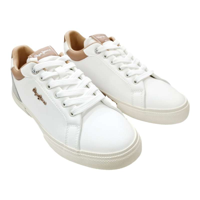 ZAPATILLAS MUJER PEPE JEANS KENTON COURT dorado