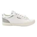 ZAPATILLAS MUJER PEPE JEANS KENTON COURT plata