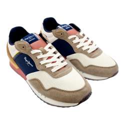 ZAPATILLAS PEPE JEANS CASUAL LONDON GRADE BEIGE