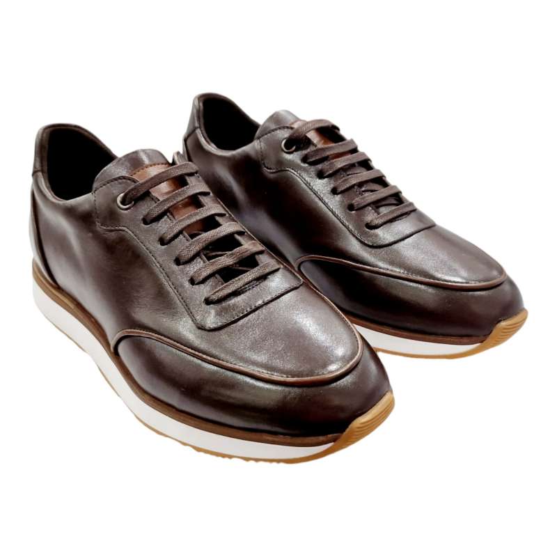 Zapatillas piel hombre vestir sale