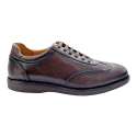 ZAPATILLAS HOMBRE VESTIR OXFORD MARRÓN MARRÓN