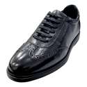 ZAPATILLAS HOMBRE VESTIR OXFORD NEGRA NEGRO