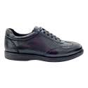 ZAPATILLAS HOMBRE VESTIR OXFORD NEGRA NEGRO