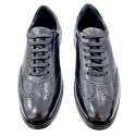 ZAPATILLAS HOMBRE VESTIR OXFORD NEGRA NEGRO