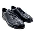 ZAPATILLAS HOMBRE VESTIR OXFORD NEGRA NEGRO