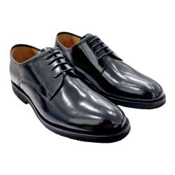 MEN'S FLORENTIC DRESS SHOES SMOOTH BLACK